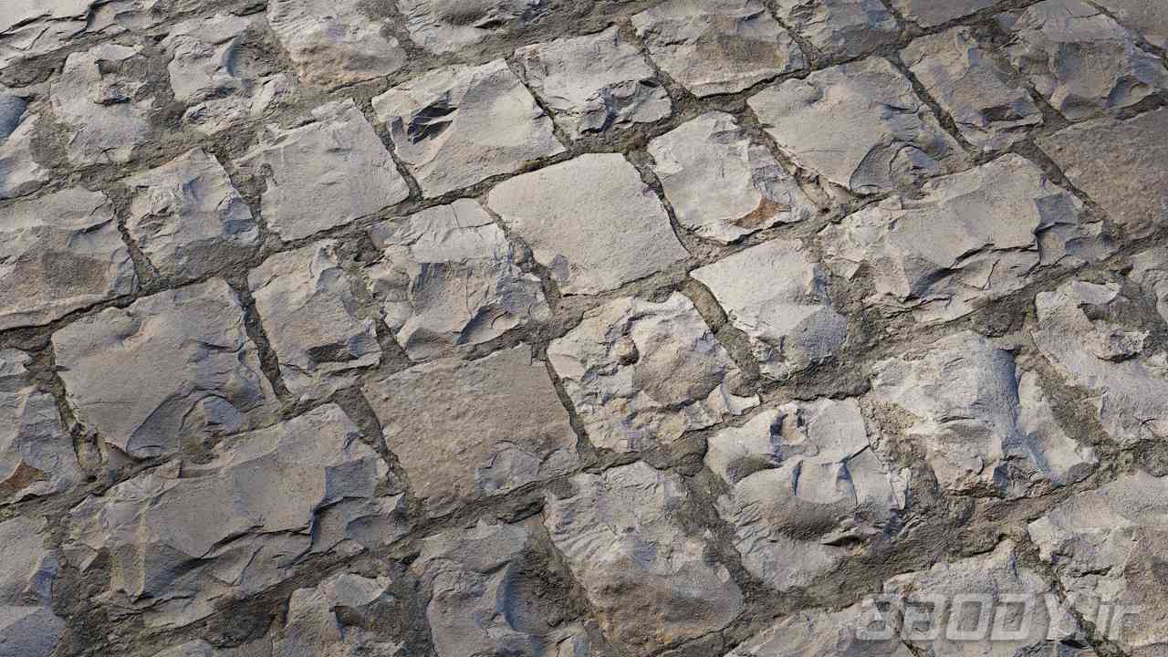 متریال دیوار سنگی stone wall عکس 1